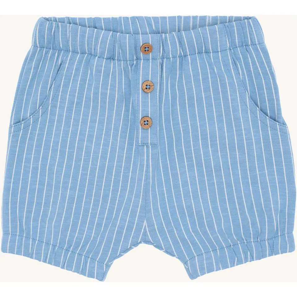 Hust & Claire HCHalvor Striped shorts glacier stribet