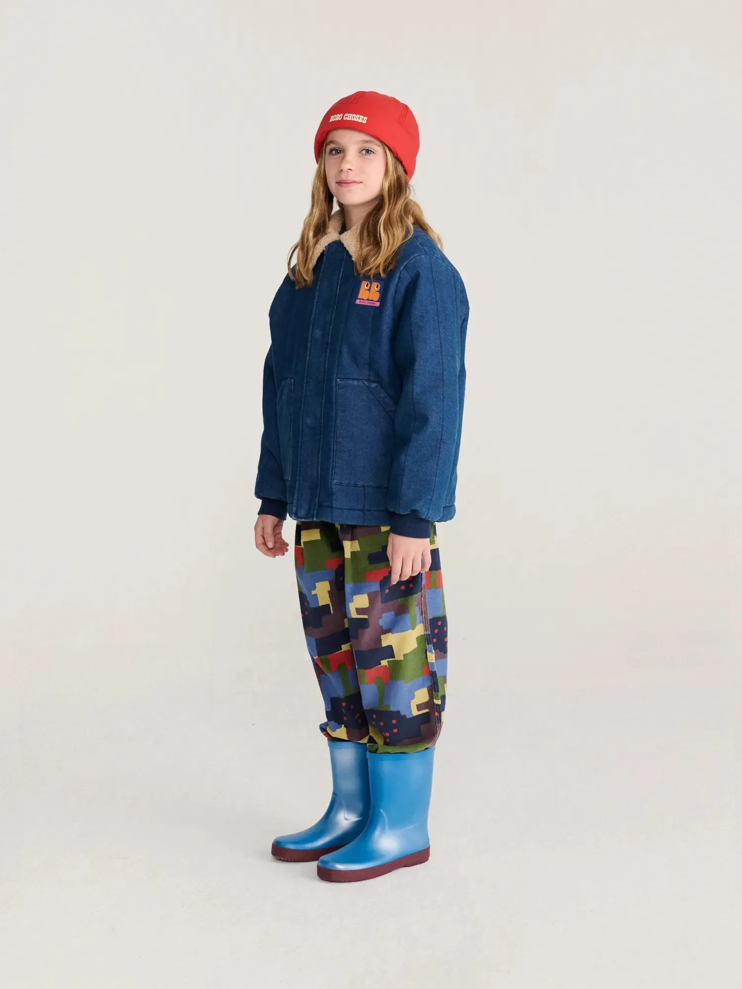 Bobo Choses Booo denimjakke 2-3 år mørkeblå
