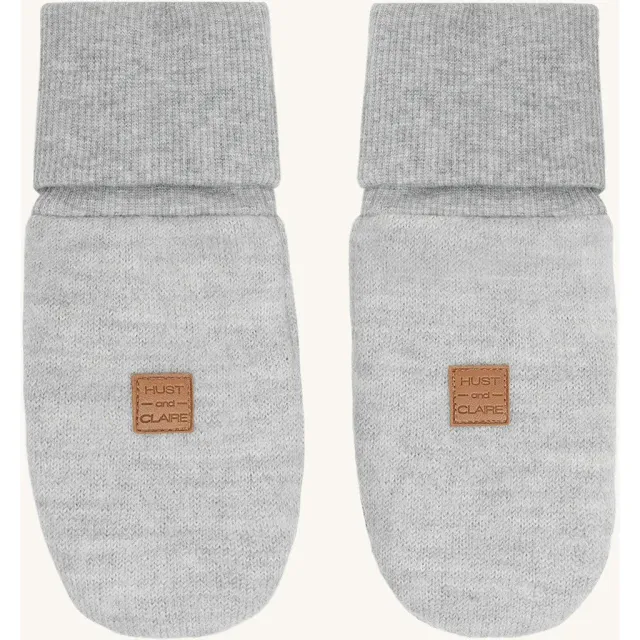 Hust & Claire Felix vanter Light Grey Melange uld