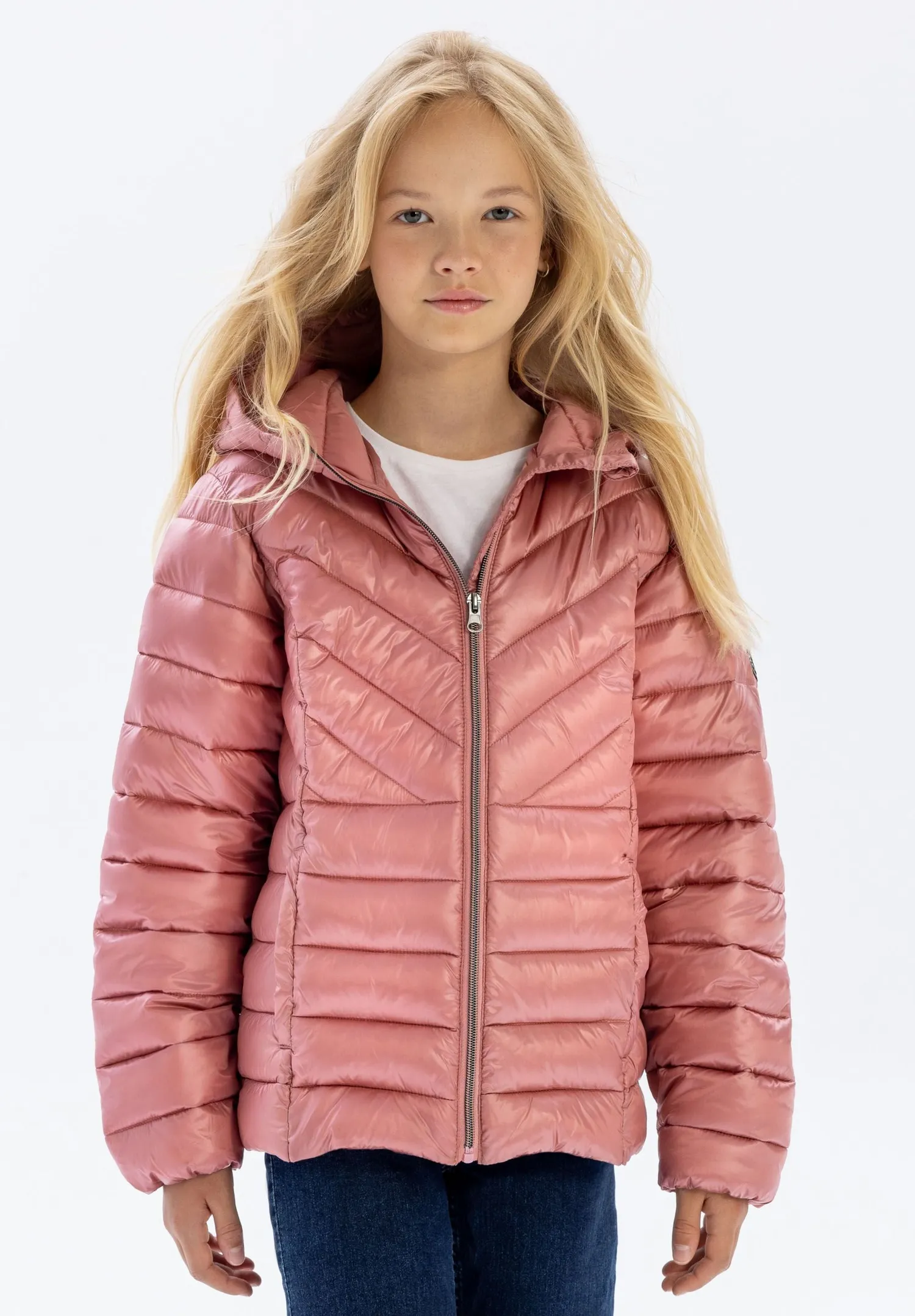 Minoti 41170 stepjakke gammelrosa polyester