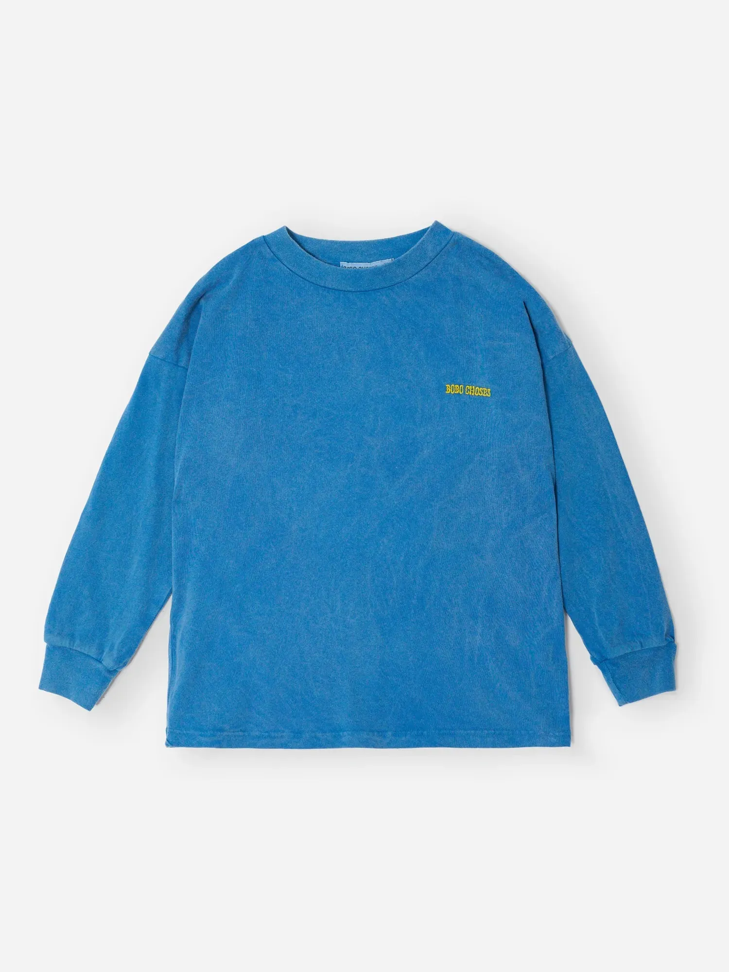 Bobo Choses Boo T-shirt blå 4-5 år økologisk bomuld
