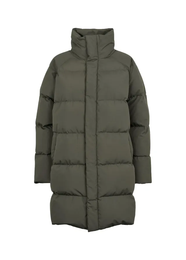 MarMar Olita W Coat frakke Dark Moss dun