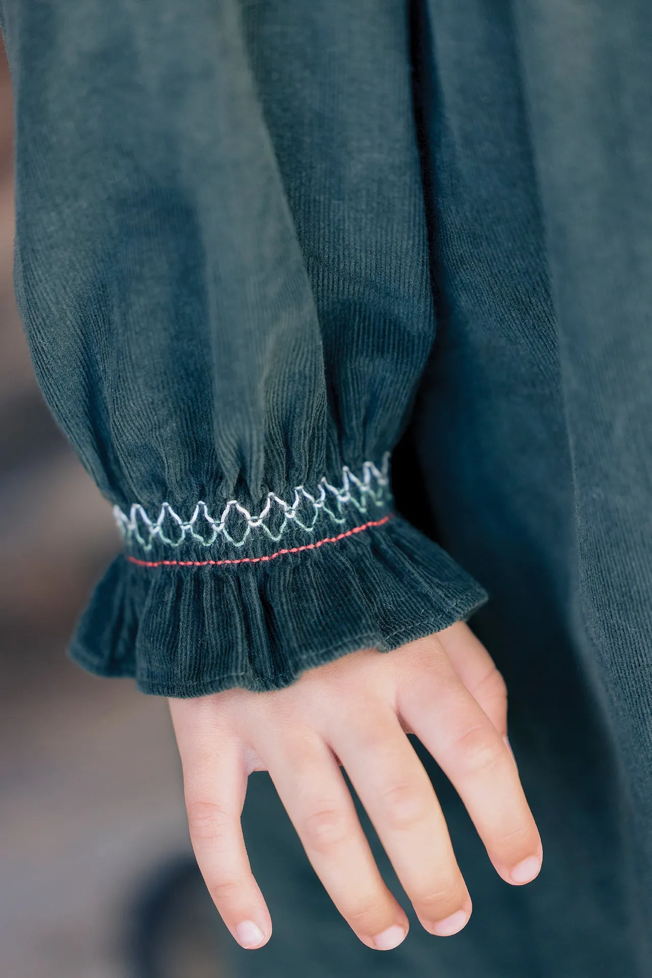 Bonton Babouchka kjole sort broderi
