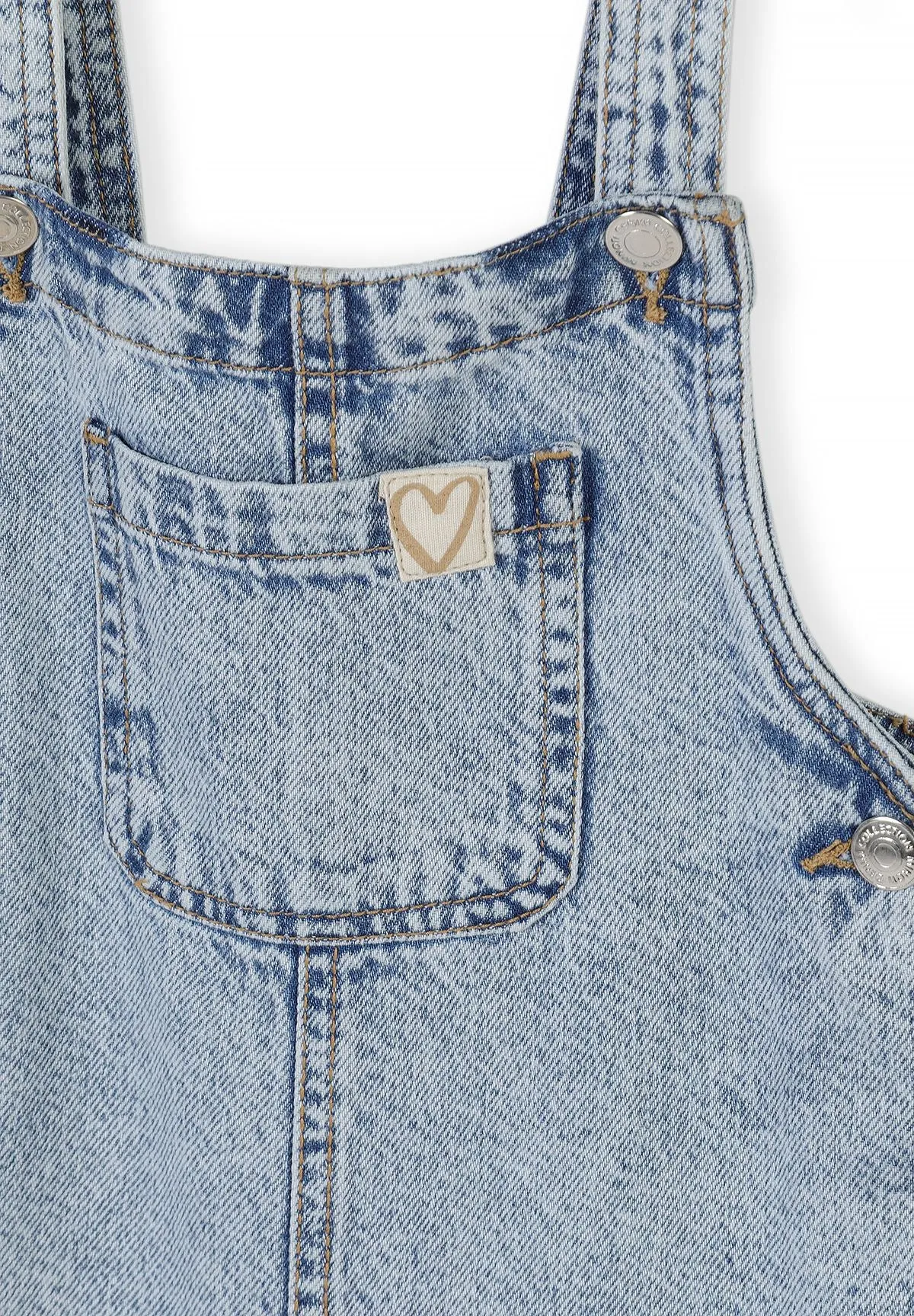 Minoti smækbukser denim blå til piger