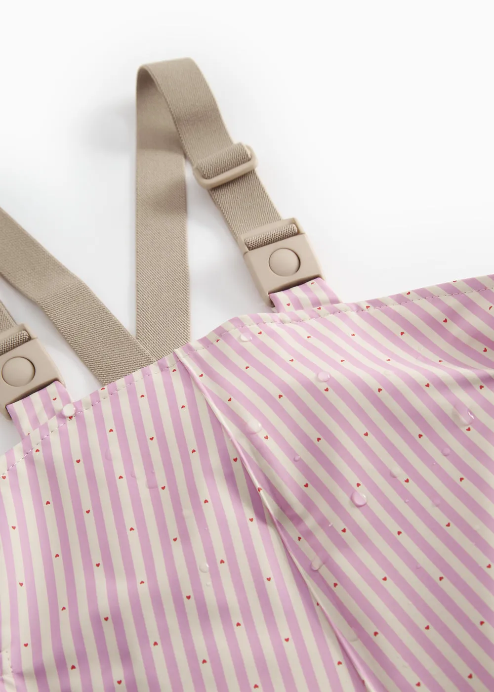 MarMar Oddy Set Pink Stripe regnsæt til børn