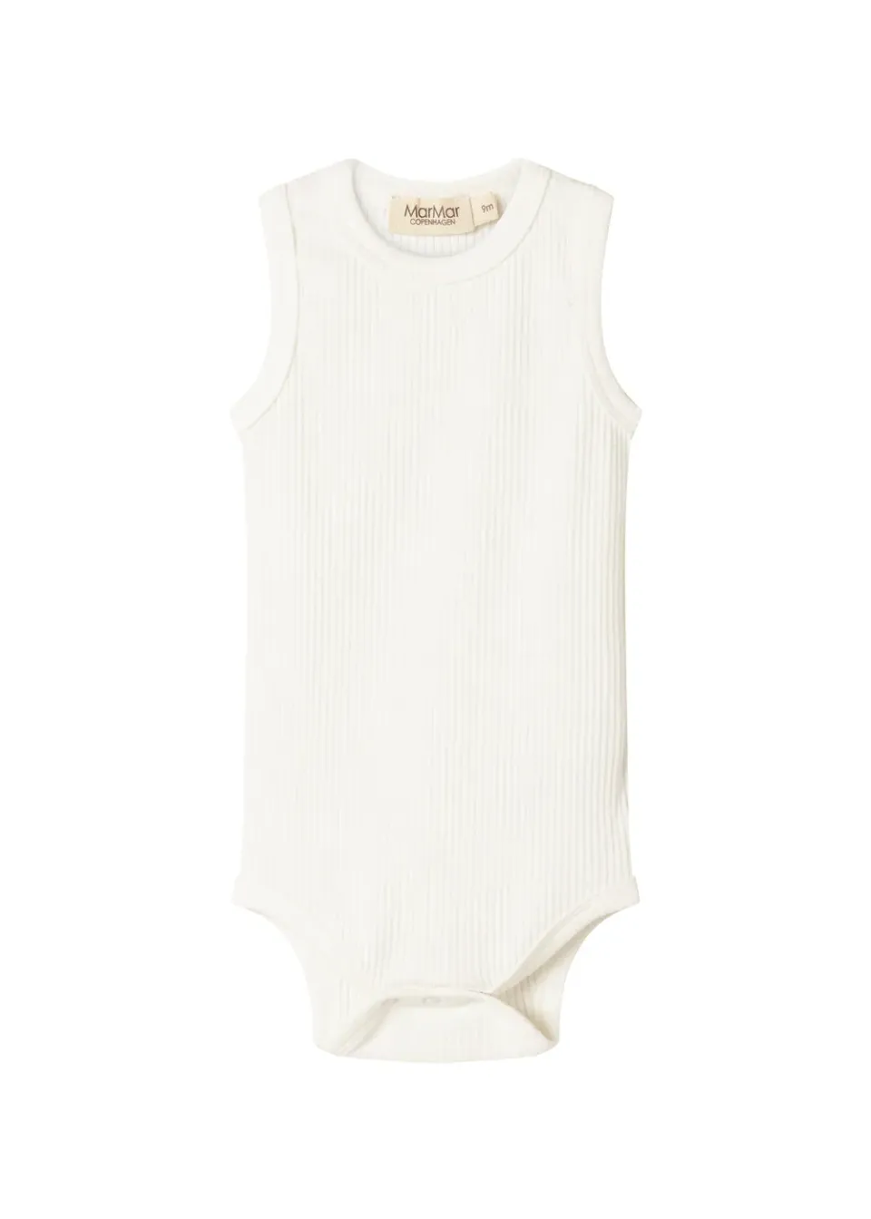 MarMar Copenhagen Body Sleeveless body Gentle White rib