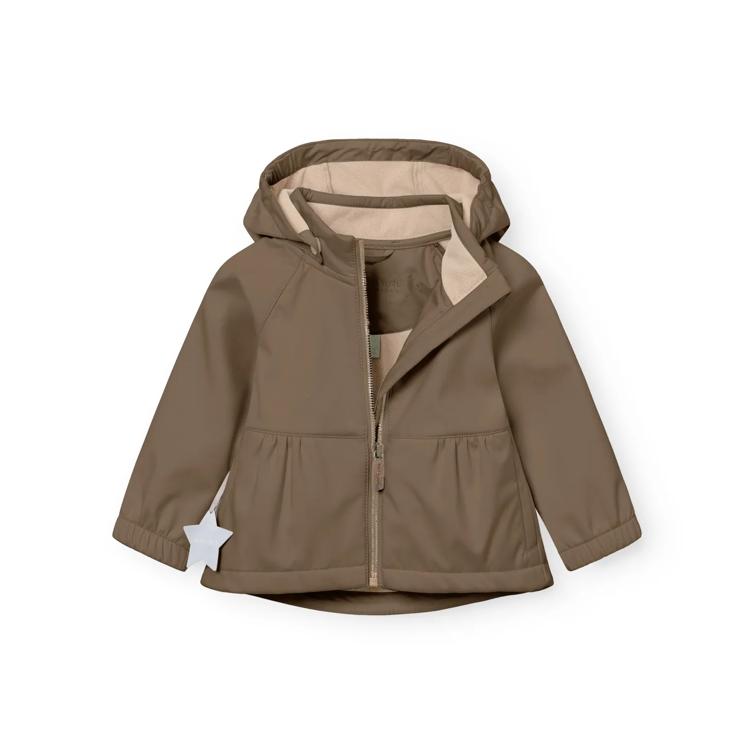 MINI A TURE MATBRIDDI softshell jakke Cedar wood vindtæt