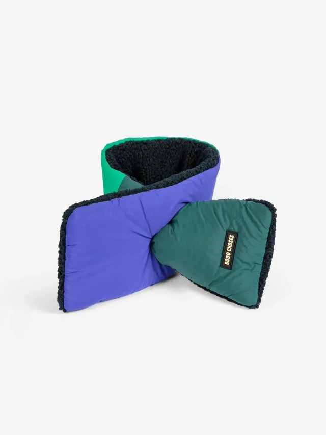 Bobo Choses Color Block halsedisse mørkegrøn ONE SIZE