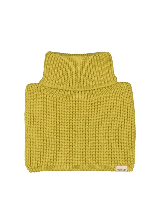 MarMar Arni halsedisse Green Mustard uld