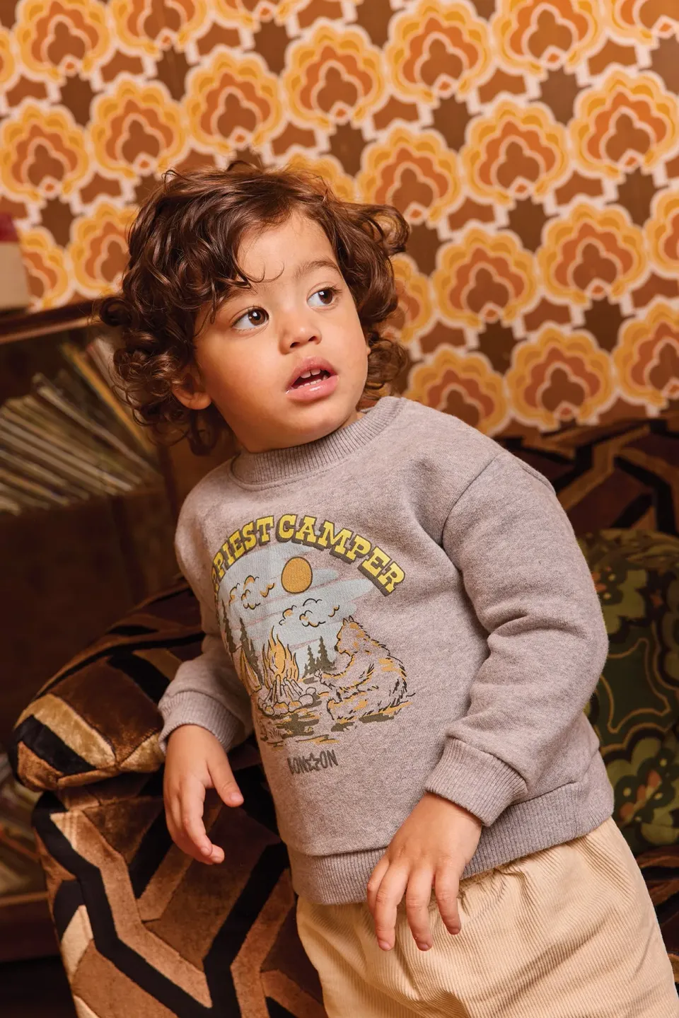 Bonton Smily Happiest sweatshirt bomuld