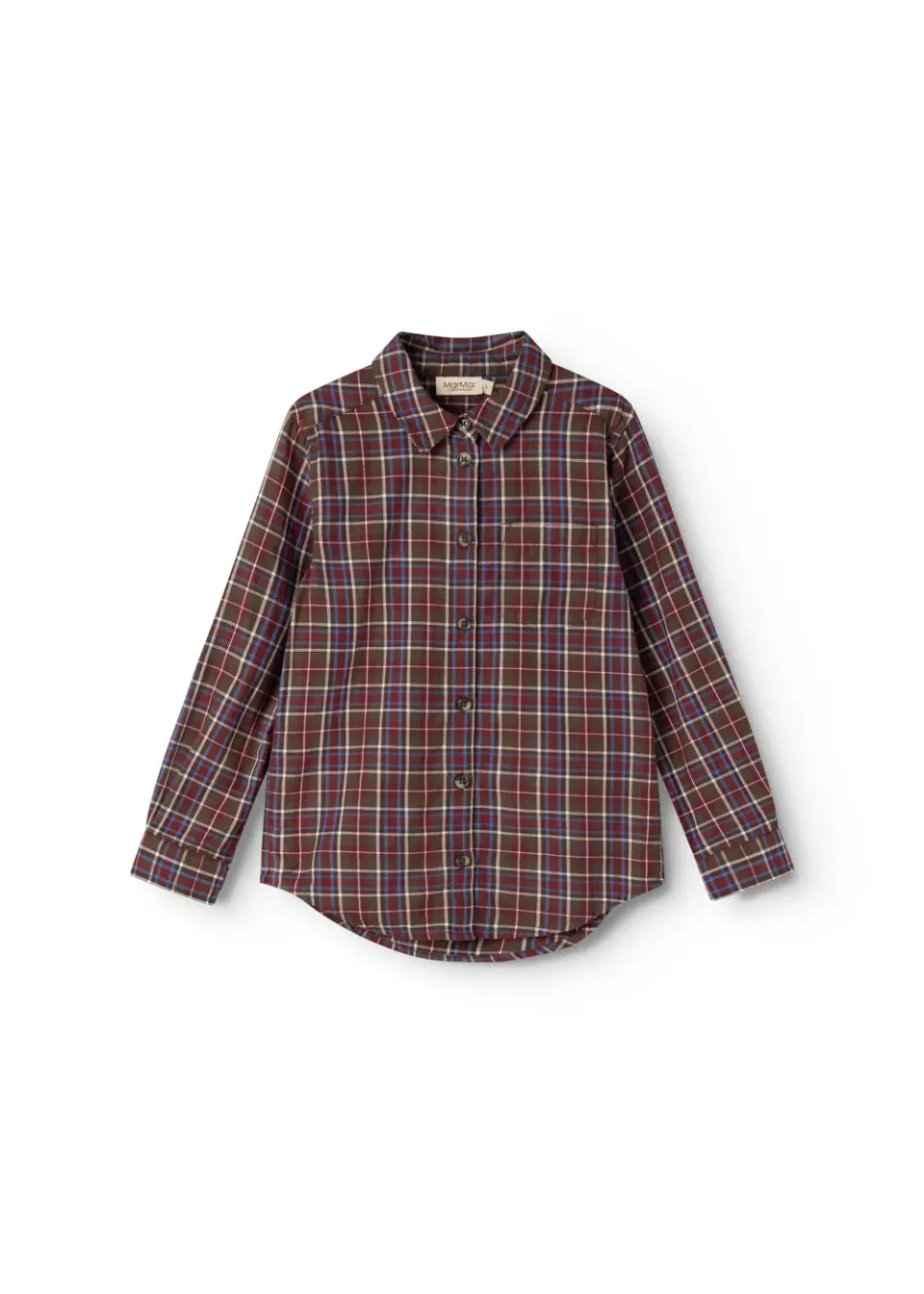MarMar Tommy skjorte chocolate check ternet