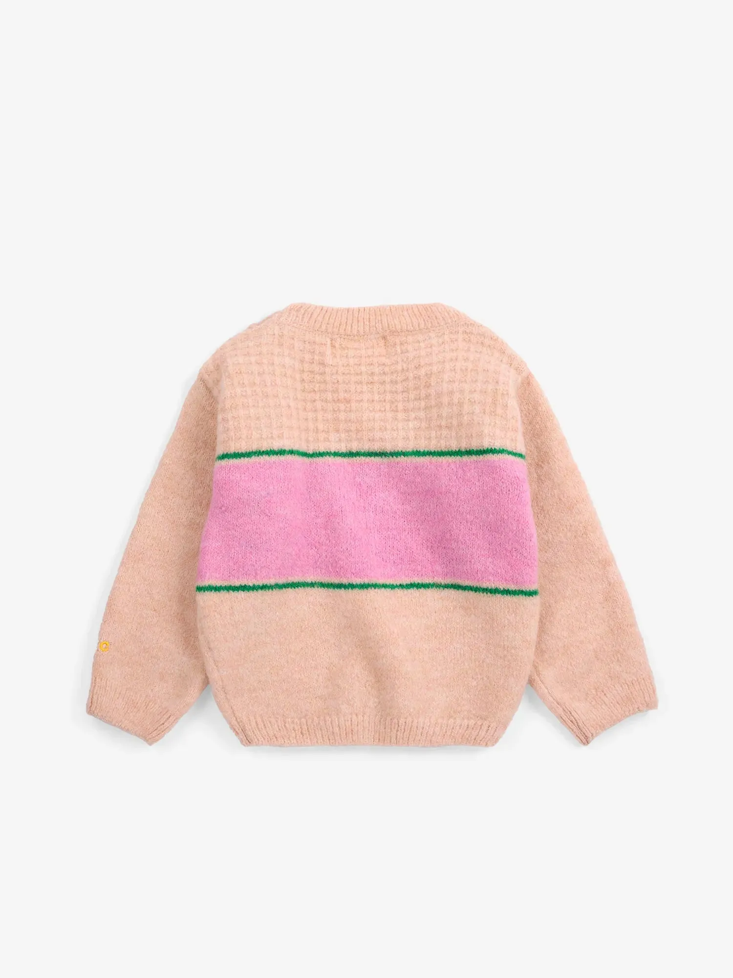 Bobo Choses BC Stripes Striktrøje Offwhite Baby