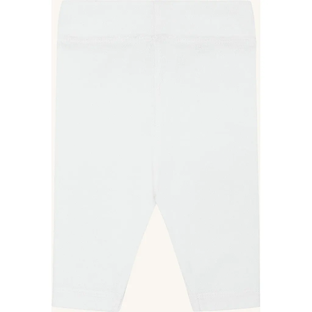Hust & Claire HCLuca Sun leggings Ivory bomuld