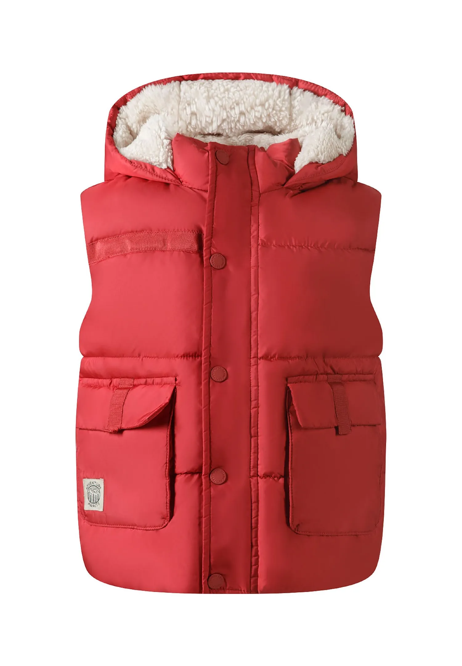 Minoti 43307 termovest drenge rød quiltet