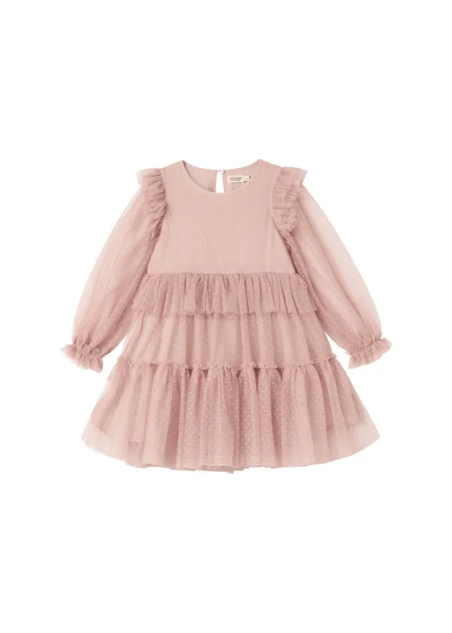 MarMar Copenhagen Doth LS tylkjole Faded Rose prikker