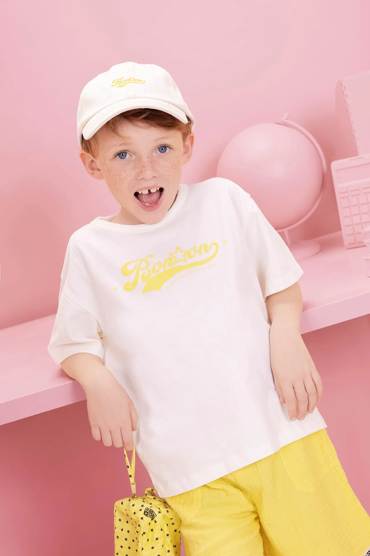 Bonton Livo T-shirt gul bomuld
