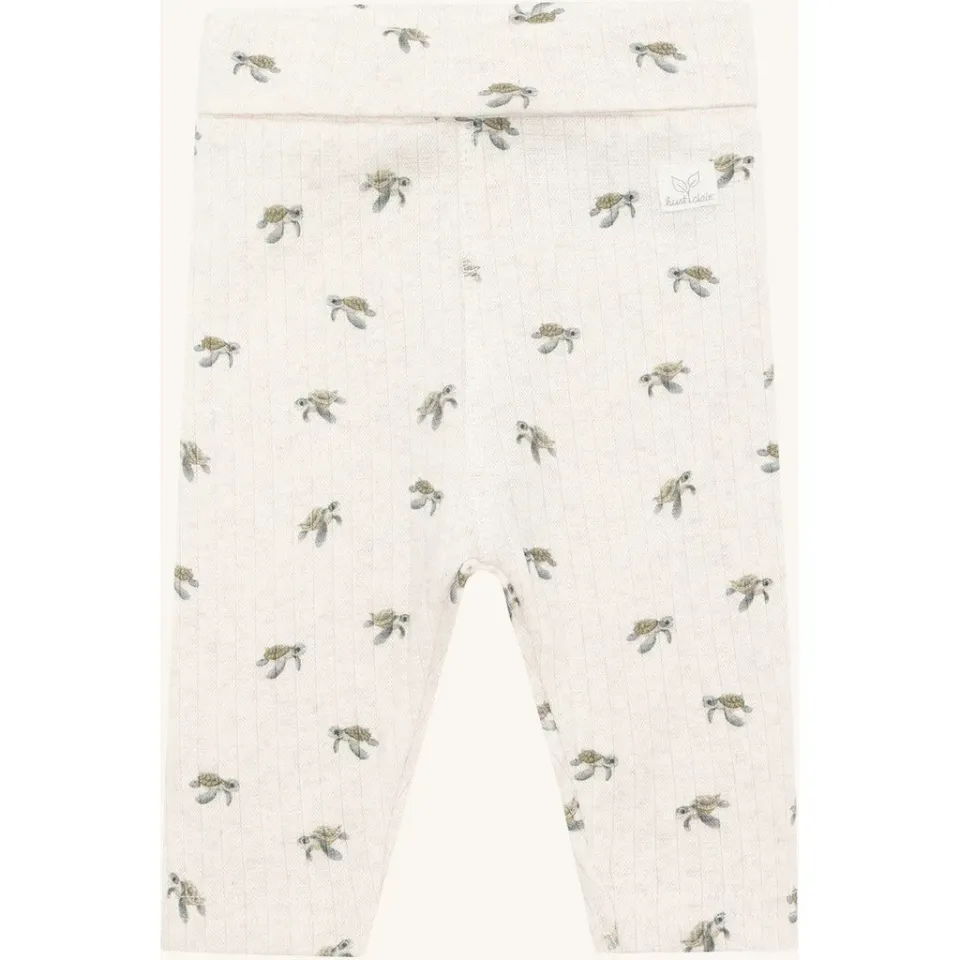 Hust & Claire Luca Animals leggings Iceberg økologisk bomuld