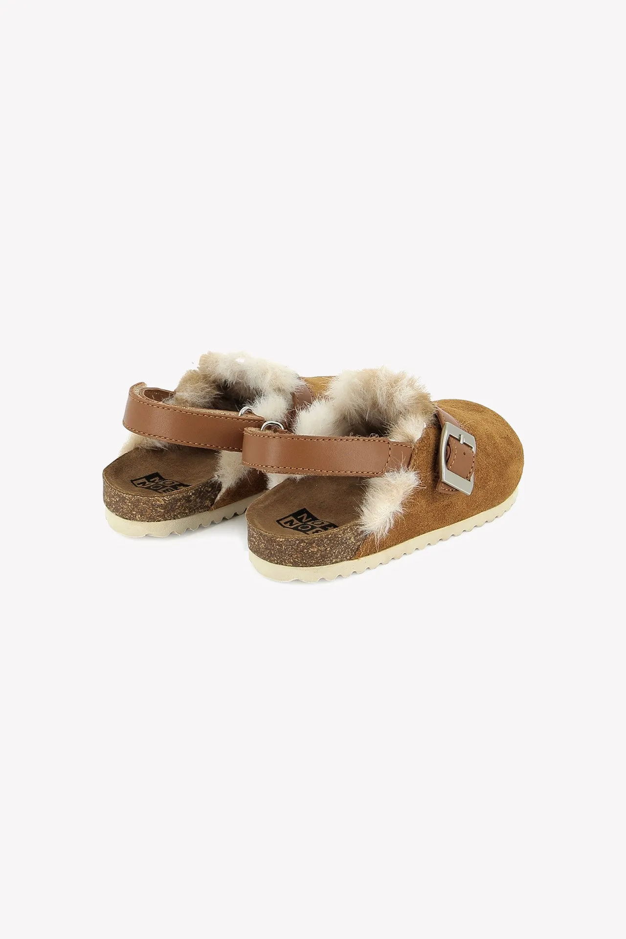 Bonton Luv Marron træsko brun sherpa