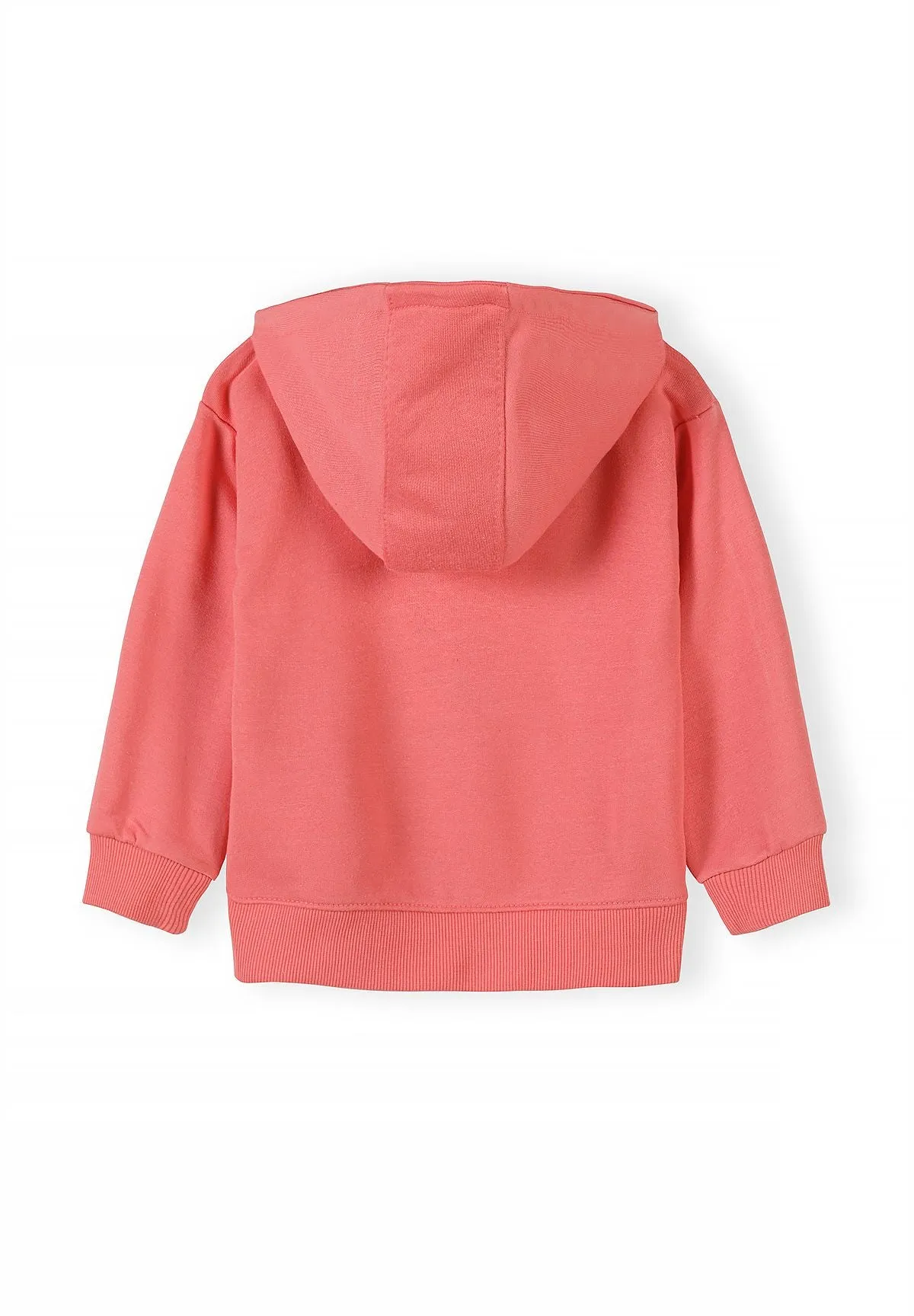 Minoti 44736 zip-hoodie 2-pak koral fløde