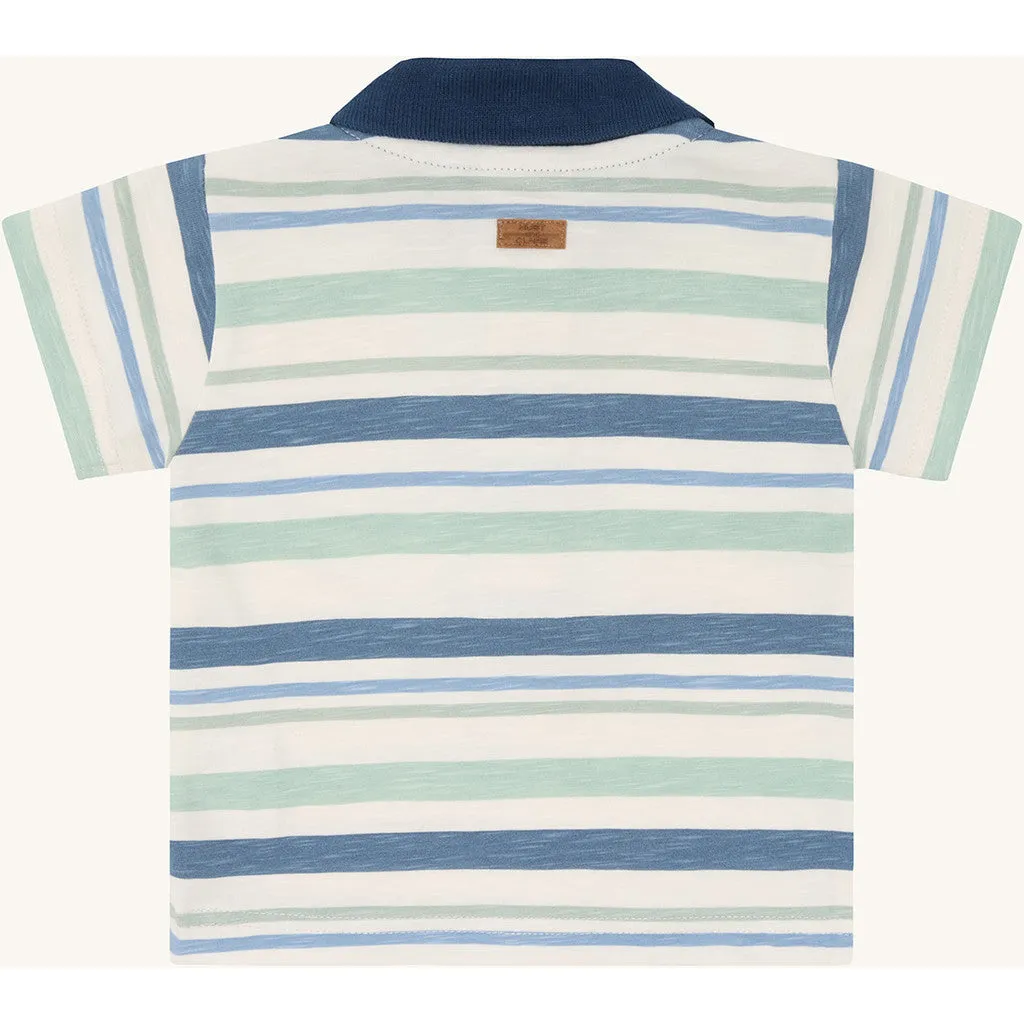 Hust & Claire HCAdrian Sunny polo Thunder økologisk