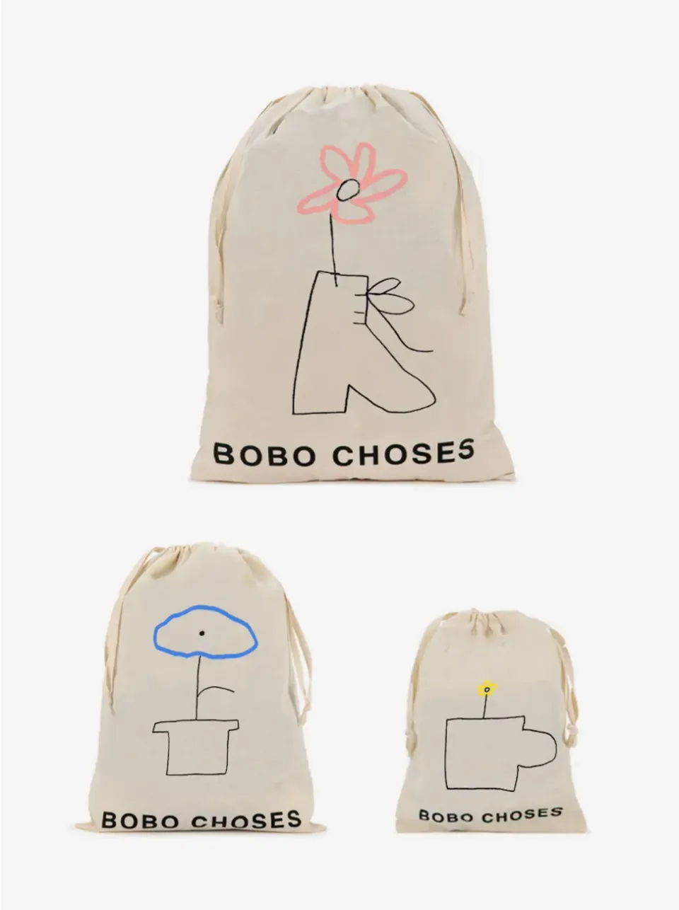 Bobo Choses gavepose bomuld gaveindpakning
