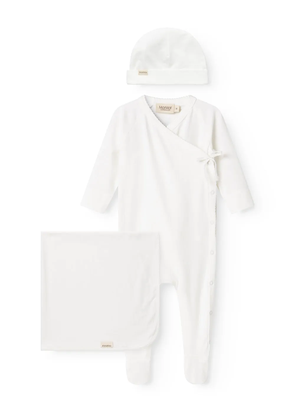 MarMar Copenhagen Gift Box Feet gaveæske Gentle White 3 dele
