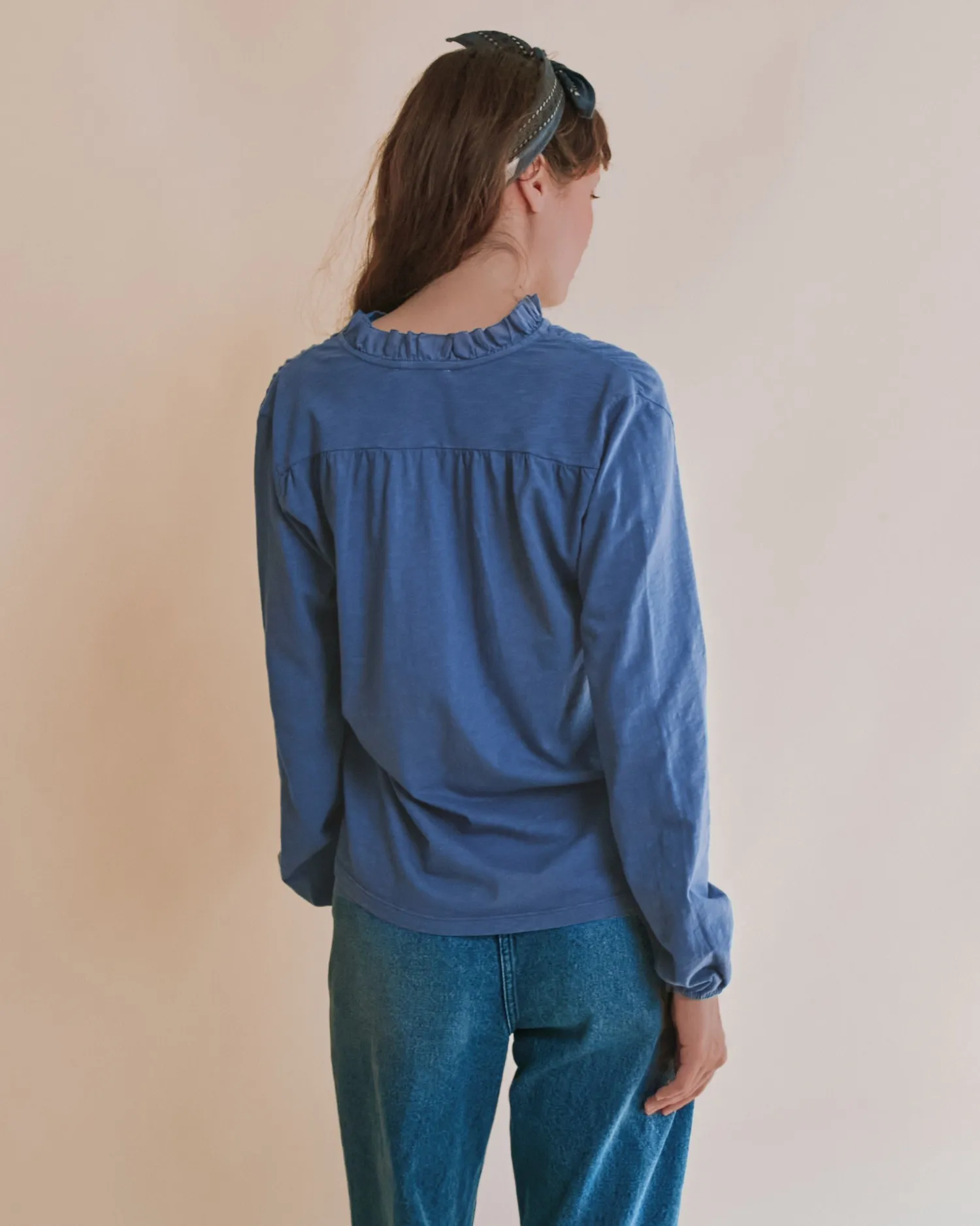 Emile et Ida Esha t-shirt flæse blå