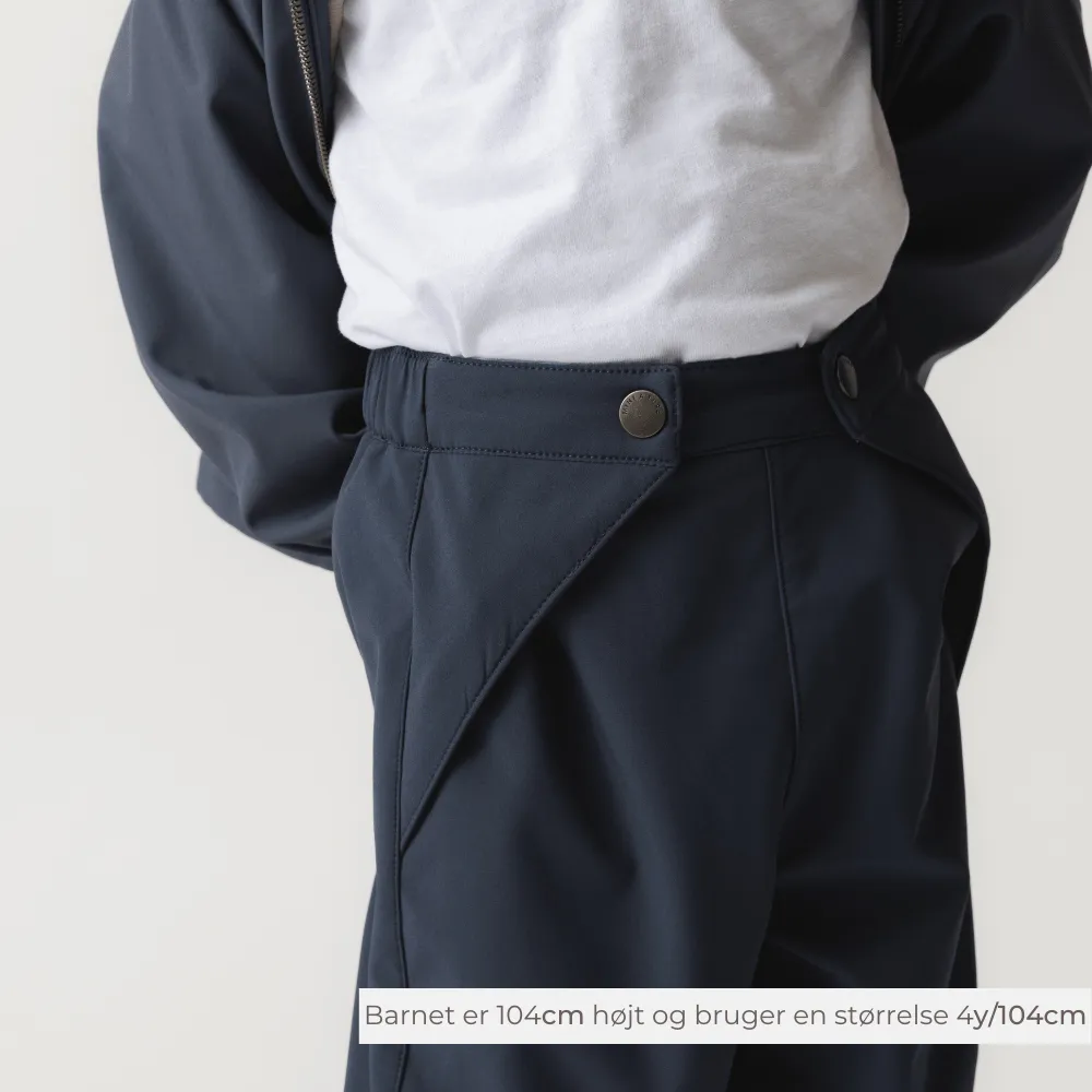 MINI A TURE MATAIANO softshell overtræksbukser Ombre blue