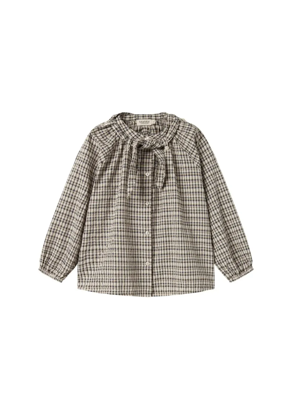 MarMar Takari Scarf skjorte Pilot Navy Check