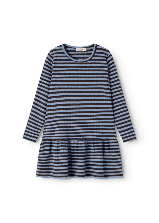 MarMar Dress Diro kjole Blue Heaven Stripe rib