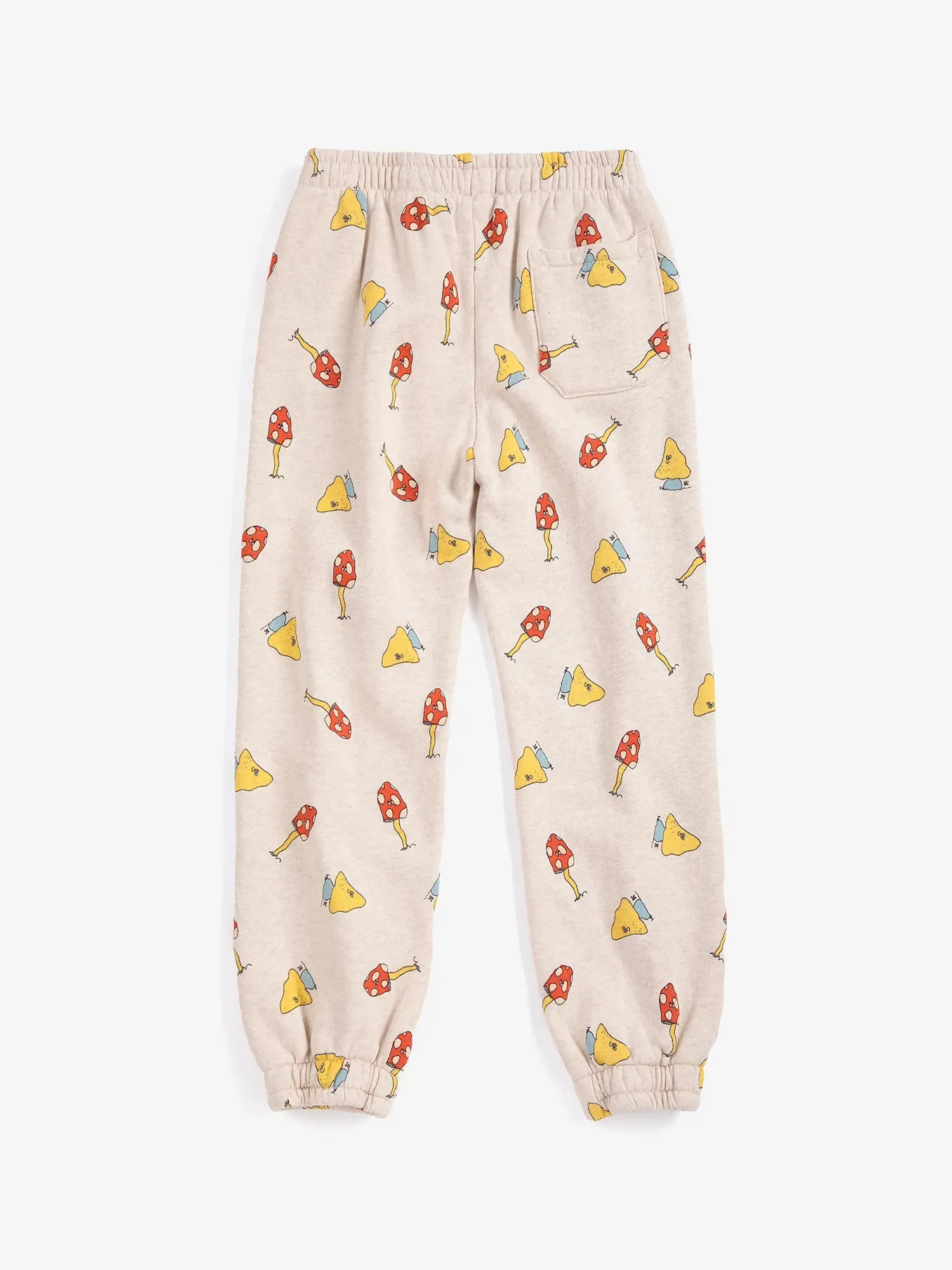 Bobo Choses Mush Monster Duo joggingbukser 2-3Y offwhite