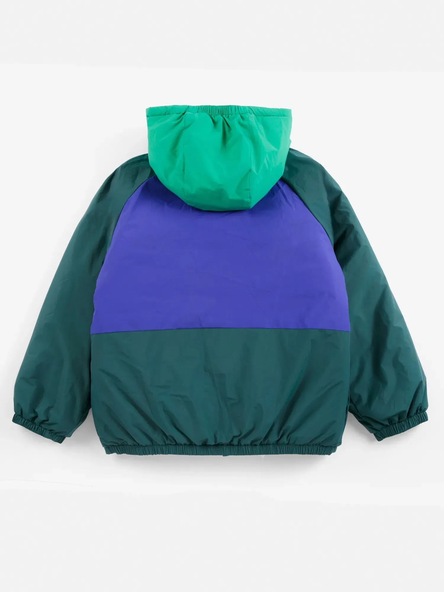Bobo Choses Almost Moiré anorak navy 2-3Y vendbar
