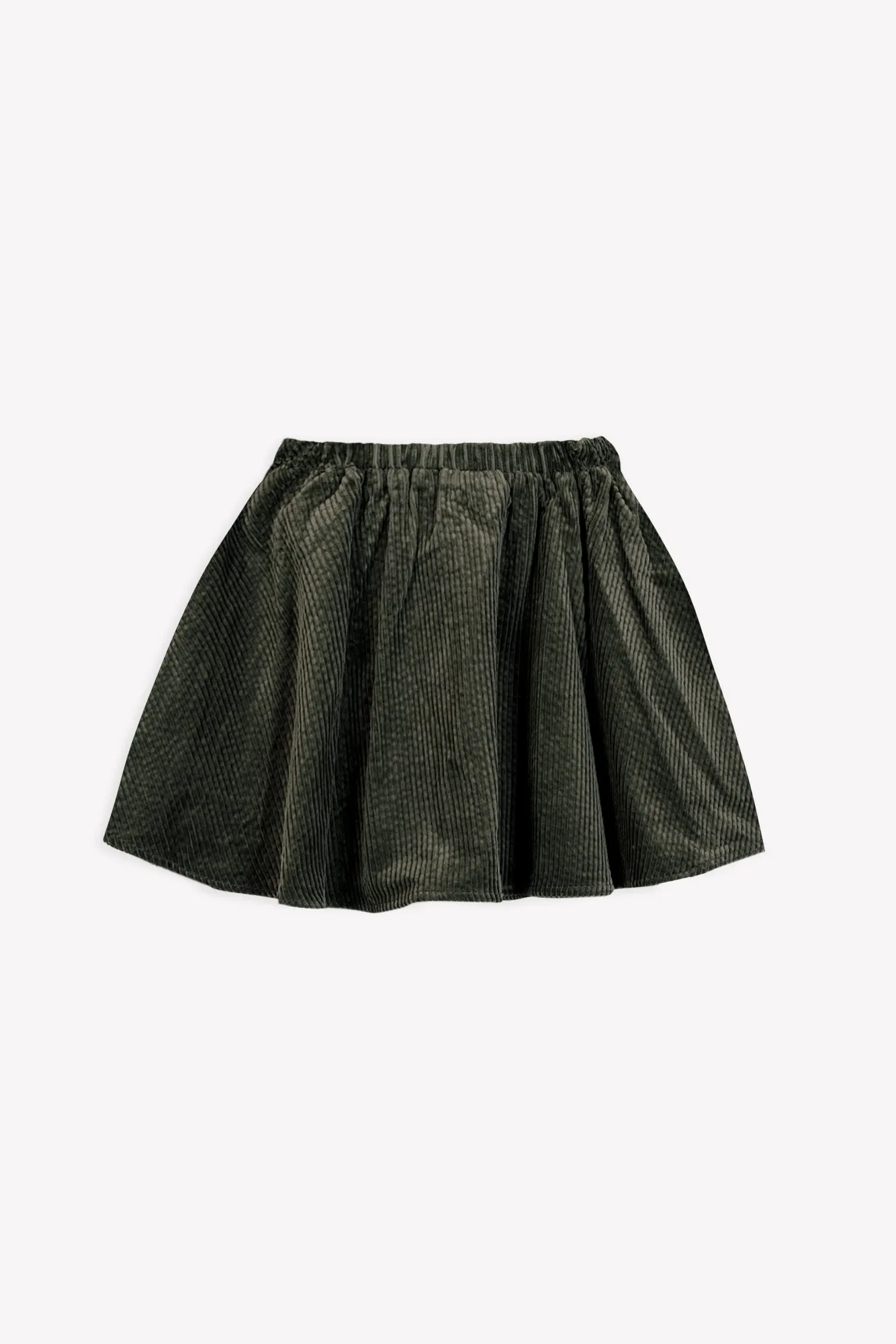 Bonton Patine Kaki nederdel velour kaki