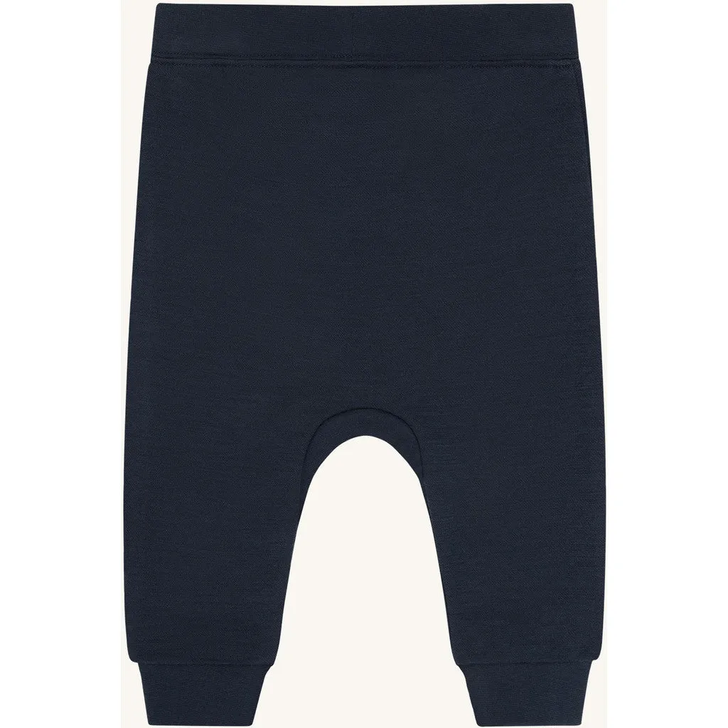 Hust & Claire Golf Solid joggingbukser Blues merino