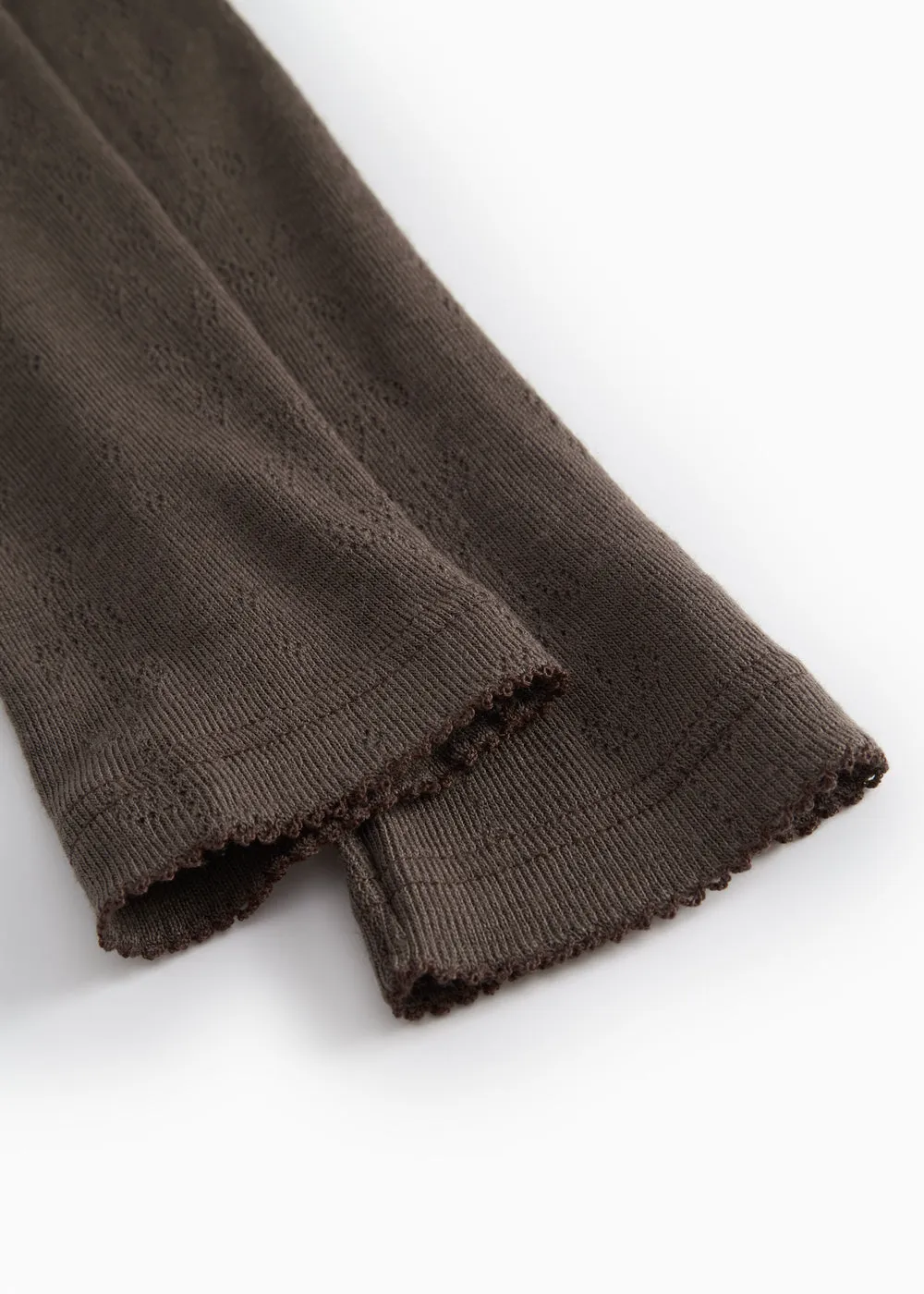 MarMar Wool Pointelle leggings Terre uld