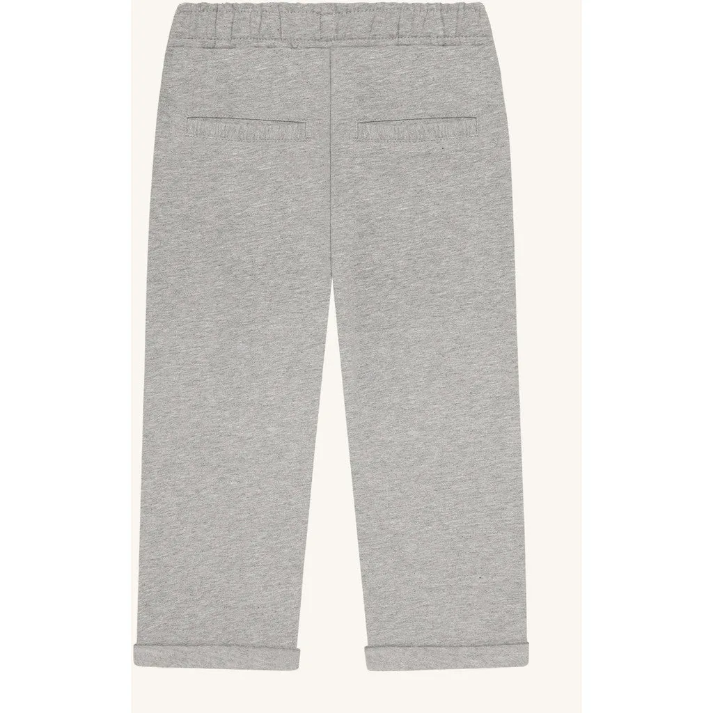 Hust & Claire Garry Sweat joggingbukser Grey Melange