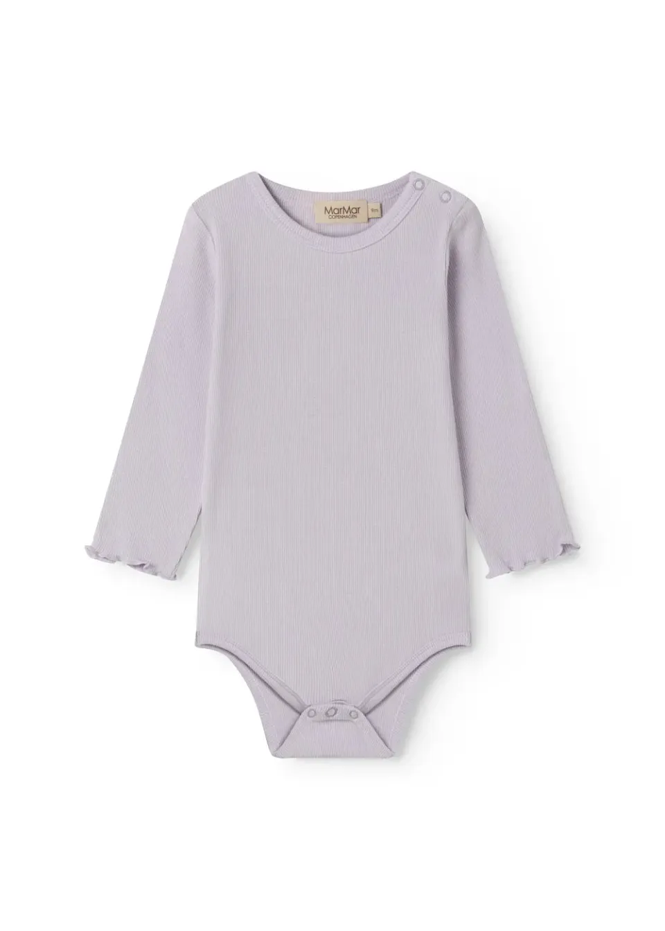 MarMar Benedicte bodystocking Sweet Violet langærmet