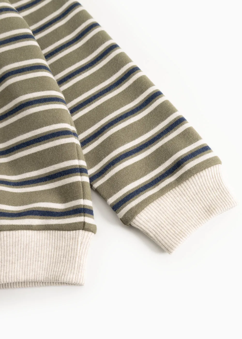 MarMar Thanos Polo bluse Seaweed Stripe stribet
