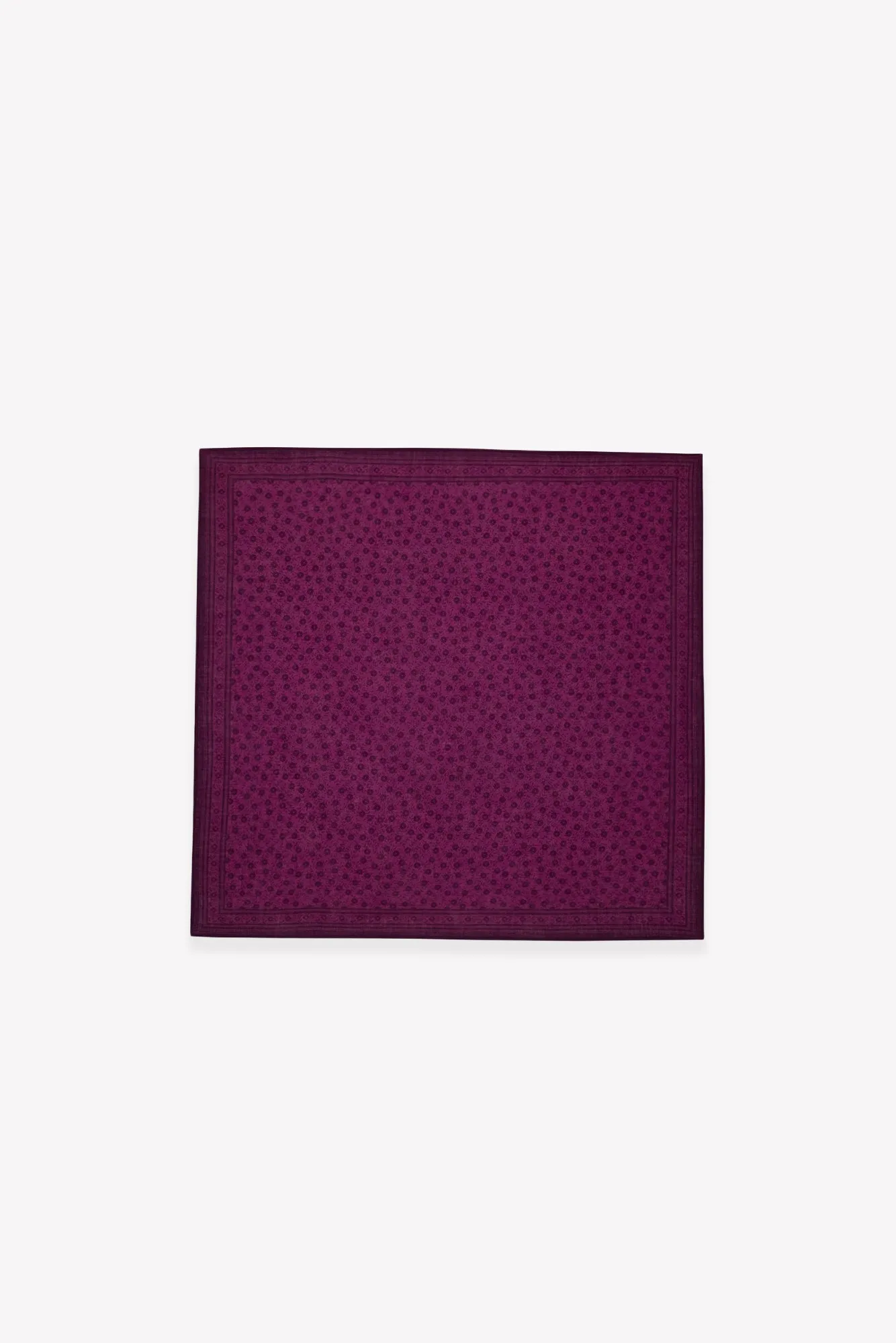 Bonton Foulfleur Purple Rain tørklæde bomuld TU blomstret