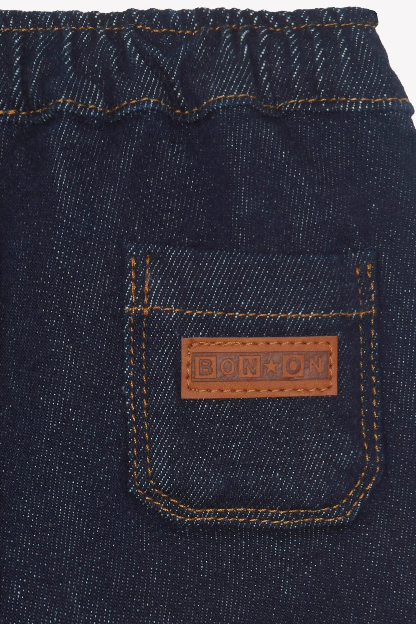 Bonton Mike jeans rå denim baby 3M-3Å