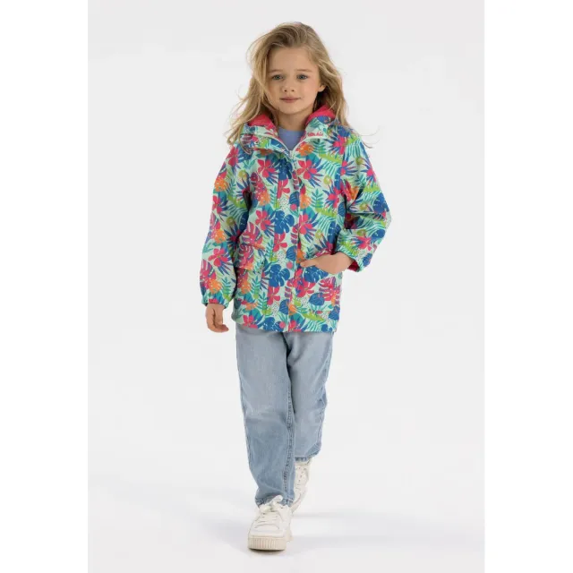 Minoti 43047 regnjakke tropemønster