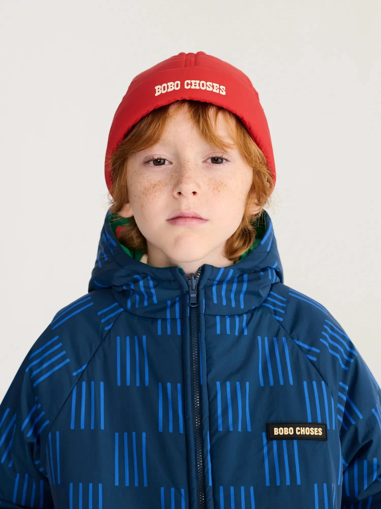 Bobo Choses Technical Beanie hue rød 54 varm