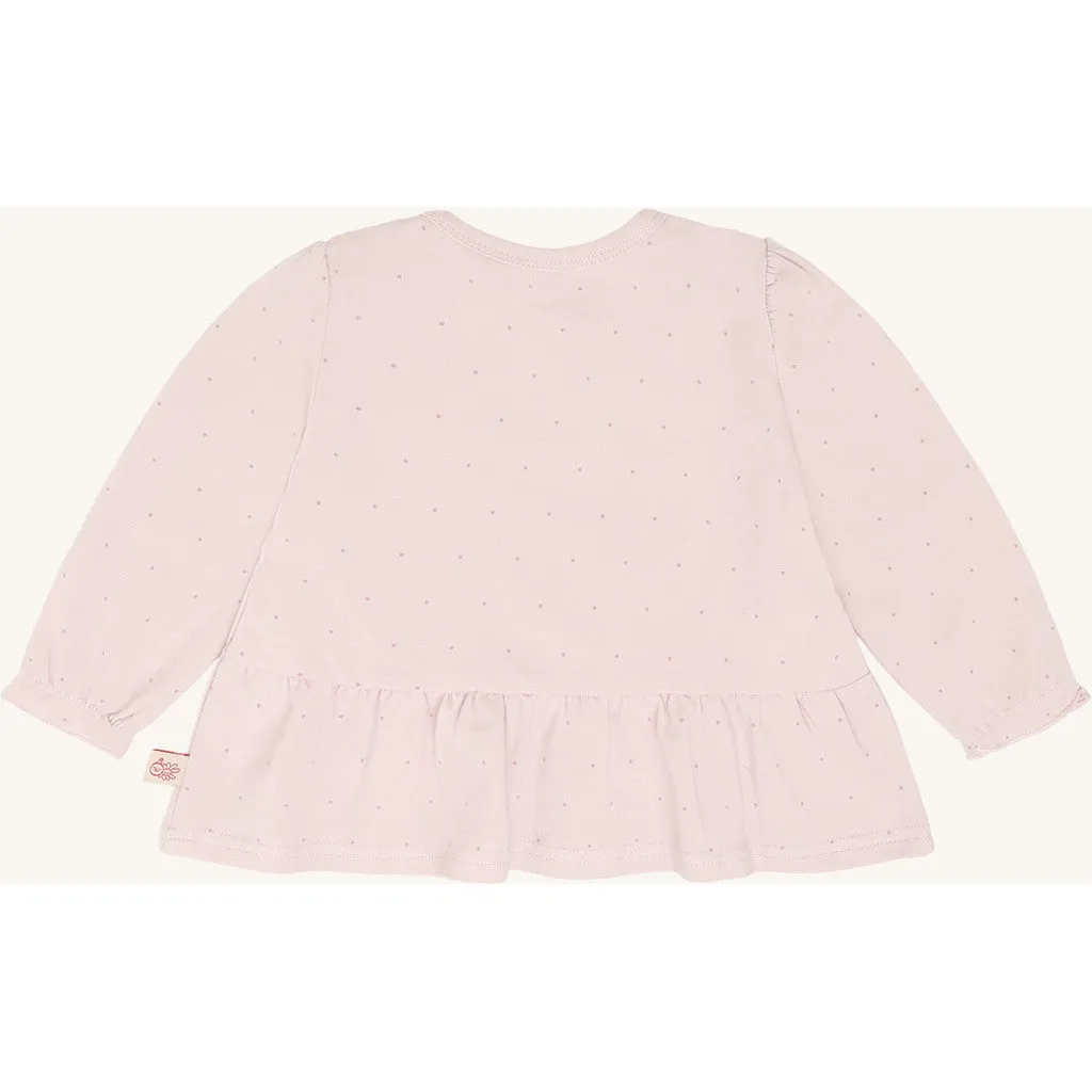 Hust & Claire HCAnna Trolly bluse Hushed Pink prikker