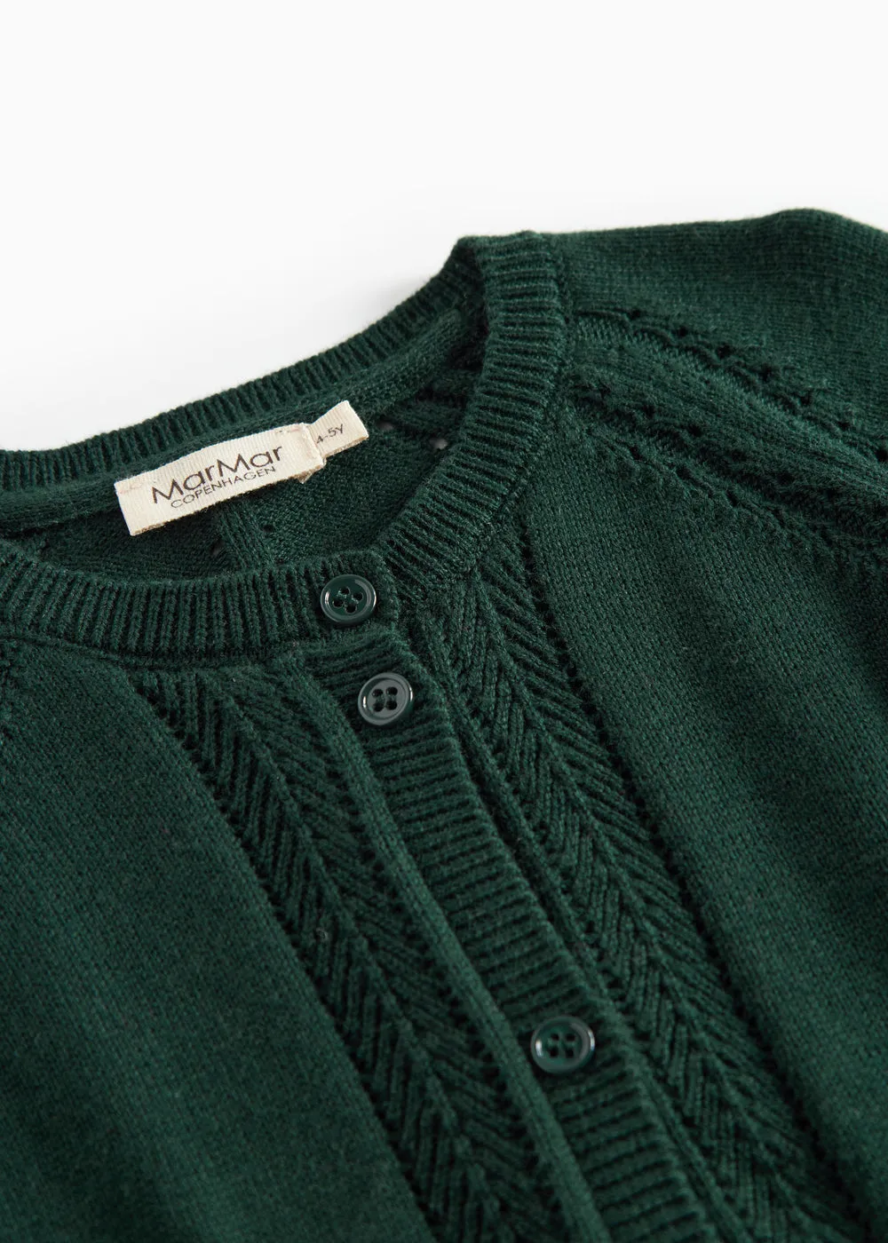 MarMar Tillie strik cardigan Dark Leaf blonde