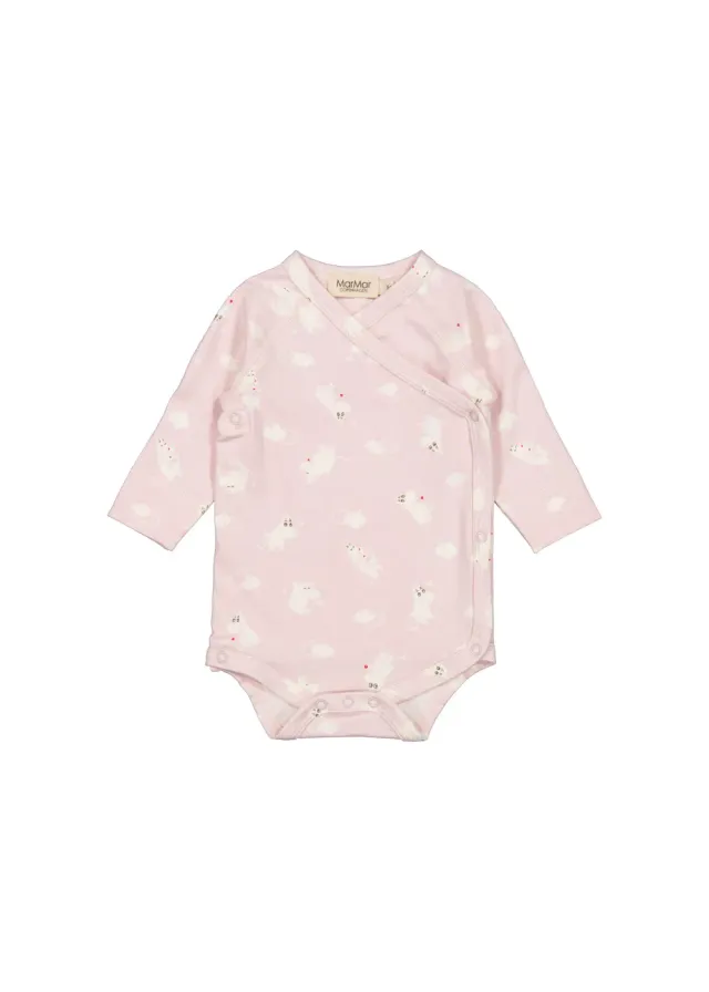 MarMar Belito bodystocking Rose Moomin langærmet