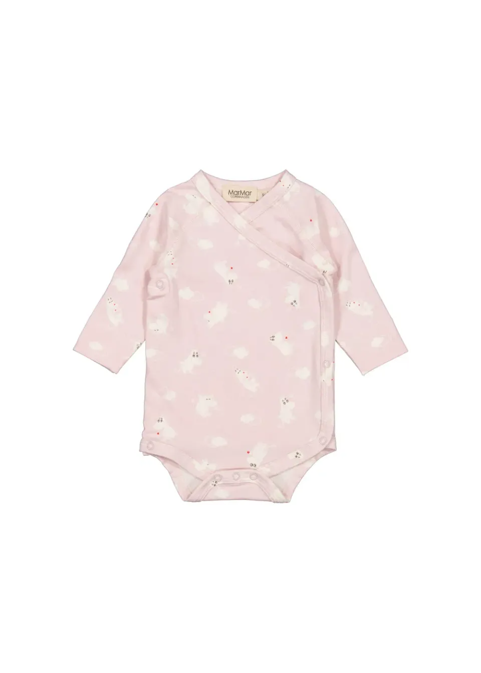 MarMar Belito bodystocking Rose Moomin langærmet