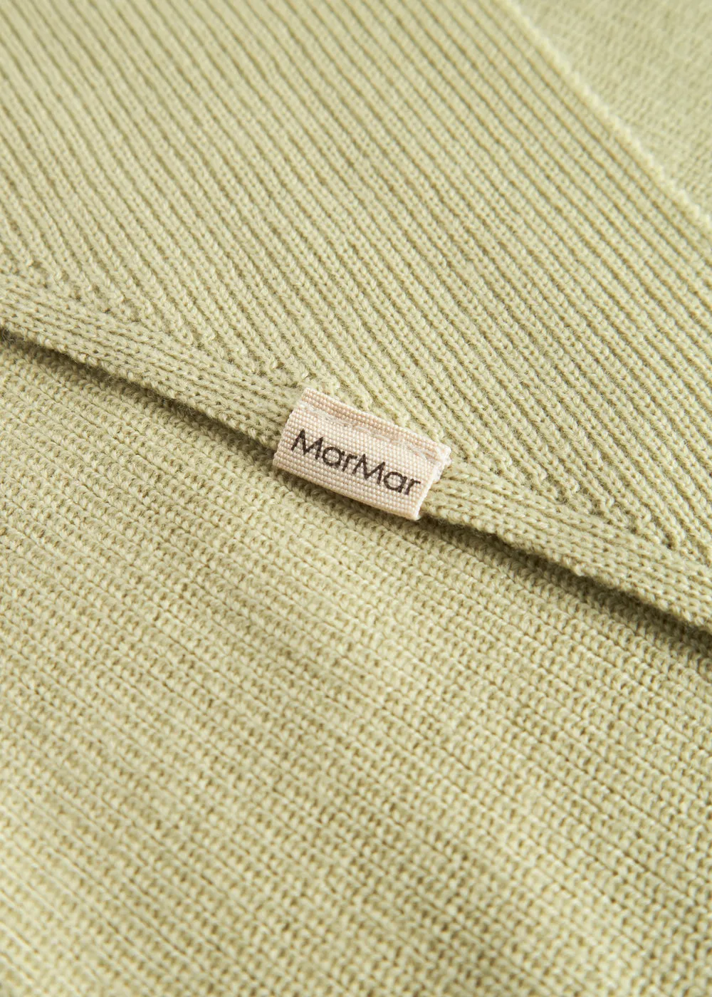 MarMar Arko strik tørklæde Wheat merino