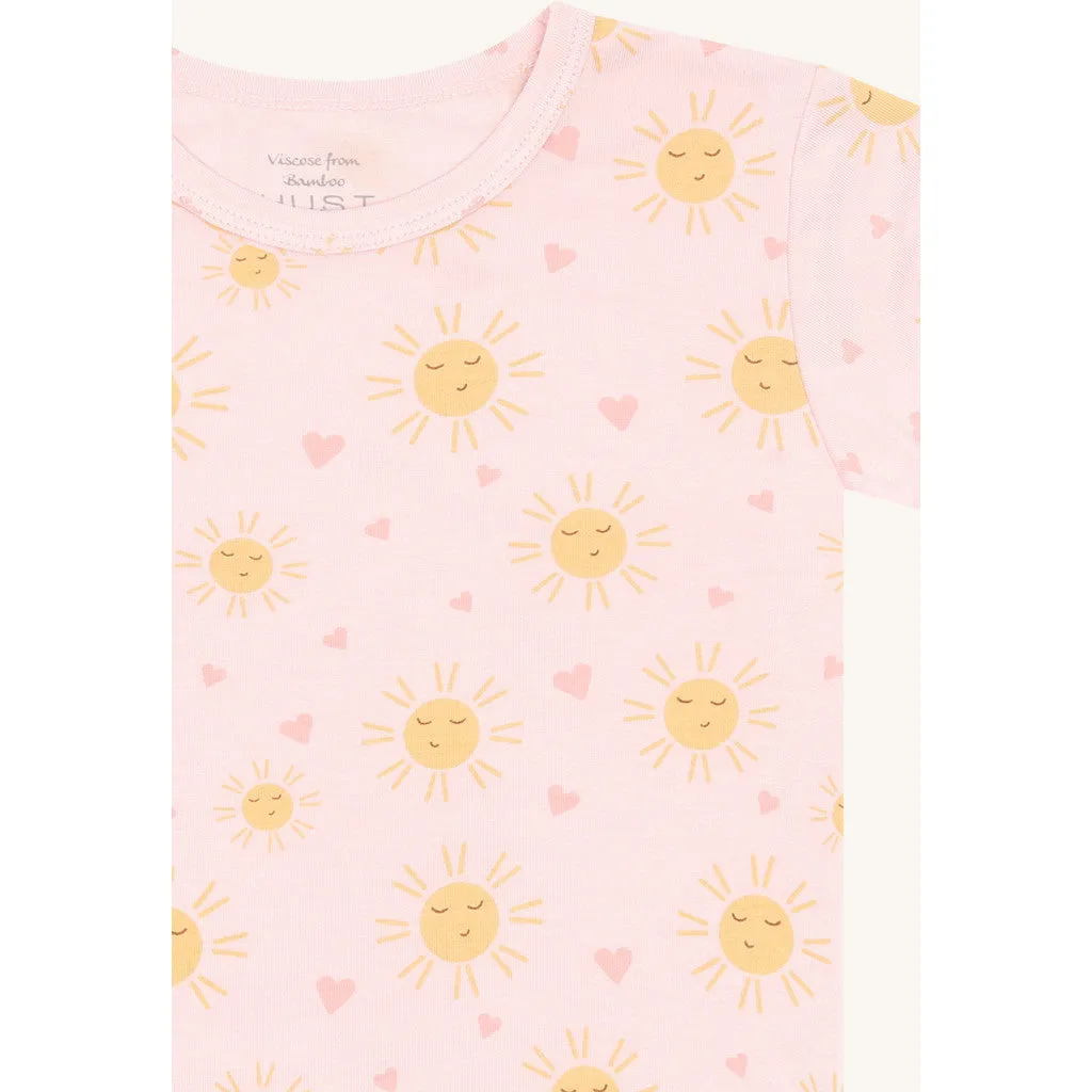 Hust & Claire HCAustin Monkey Sun T-shirt Chalk Pink bambus