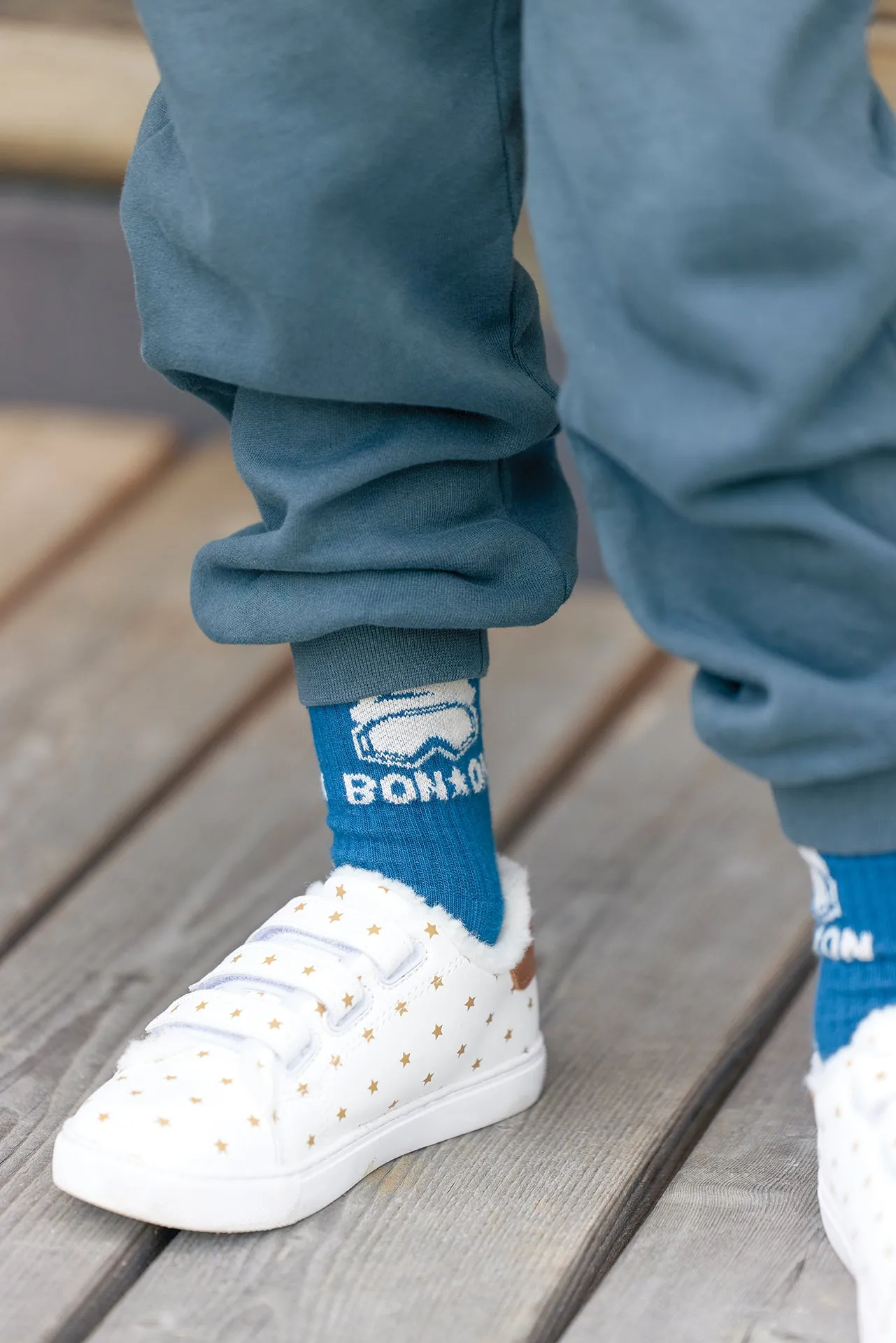 Bonton Basil Scratch sneakers brun læder