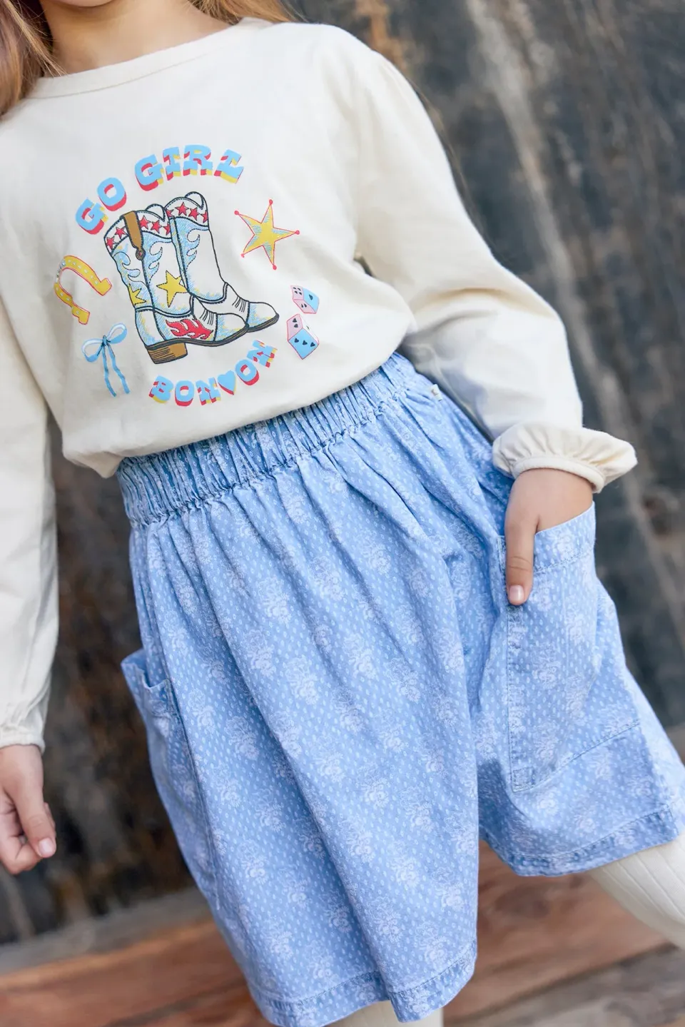 Bonton Ruche Mini Bandana nederdel bandana